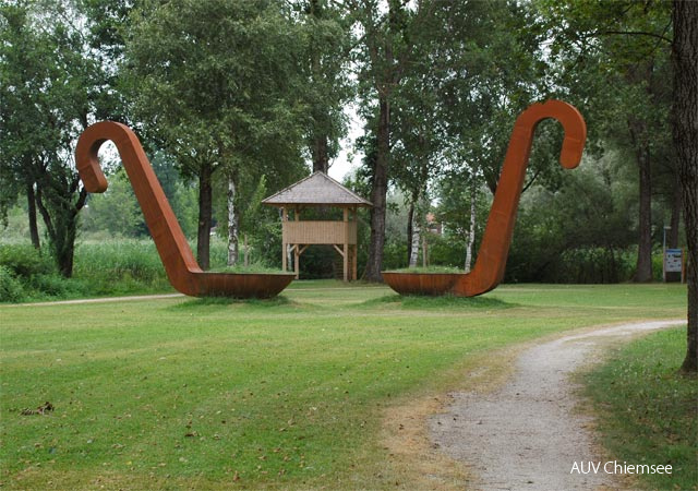 Turm Seebruck - im Kurpark