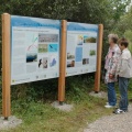Informationstafeln Hirschauer Bucht