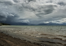 Gewitter auf dem Chiemsee