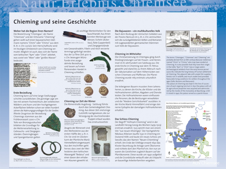Tafel 2: Chieming und seine Geschichte