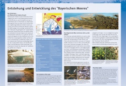 Tafel 1: Entstehung und Entwicklung des "Bayerischen Meeres"