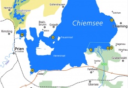 Chiemsee Karte