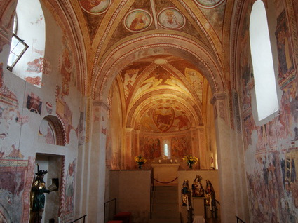 Fresken in der Urschallinger Kirche
