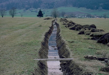 Entwässerungsgraben