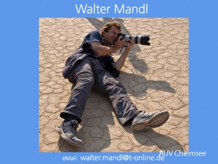 Dipl.-Biol. Walter Mandl -WM-