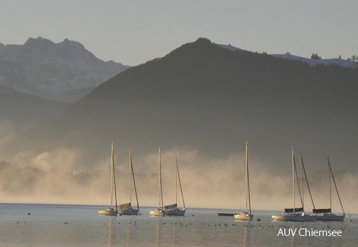 Boote im Morgennebel  -2-