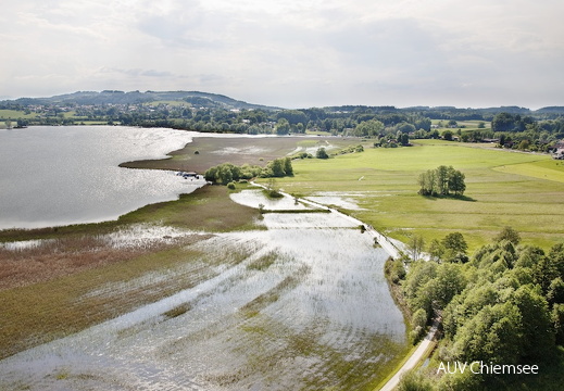 Sassau  -  Blick in Richtung Rimsting