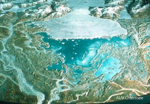 Chiemsee zur Eiszeit