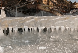 grimmige Eiszapfen
