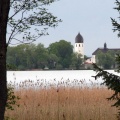 Blick auf Frauenchiemsee