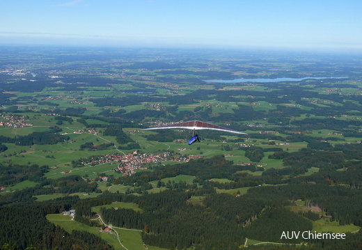 Flug über das Rosenheimer Land  ...