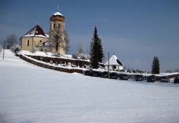 Pfarrkirche Wildenwart mit Friedhof  ...