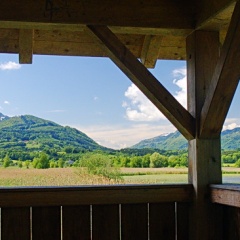 Aussicht Irschener Winkel