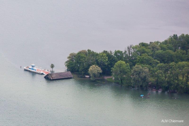 Schiffsanleger Lastenfähre Herreninsel