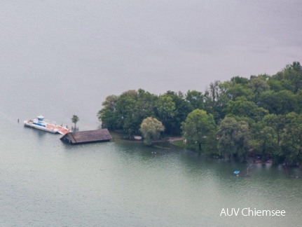 Schiffsanleger Lastenfähre Herreninsel