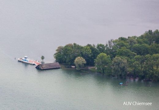 Schiffsanleger Lastenfähre Herreninsel