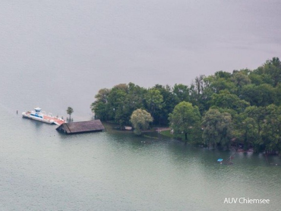 Schiffsanleger Lastenfähre Herreninsel