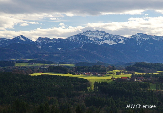 Ausblick auf die Kampenwand