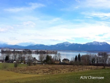 Chiemsee mit Fraueninsel