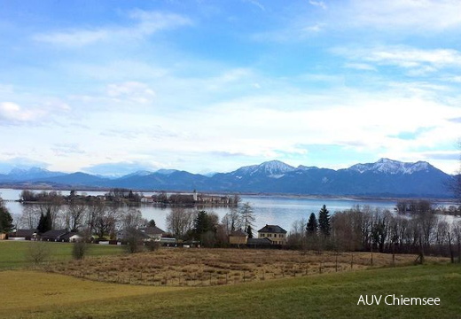 Chiemsee mit Fraueninsel