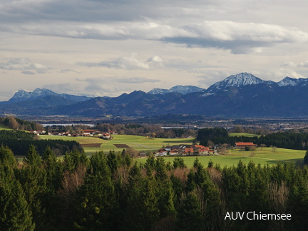 Ausblick auf den Chiemsee