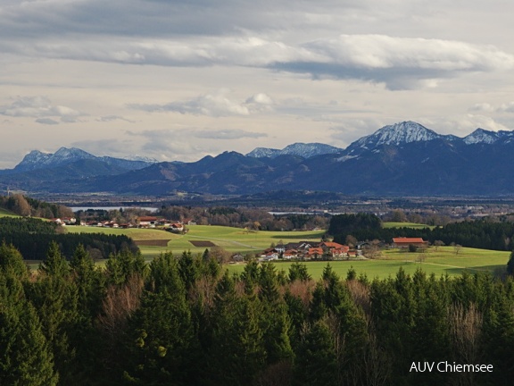 Ausblick auf den Chiemsee