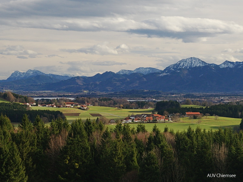 Ausblick auf den Chiemsee