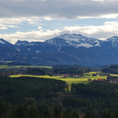 Kampenwand-Blick