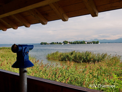 Blick auf die Fraueninsel