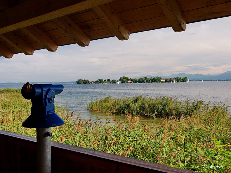 Blick auf die Fraueninsel