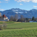 Kirche Christkönig mit Kampenwand