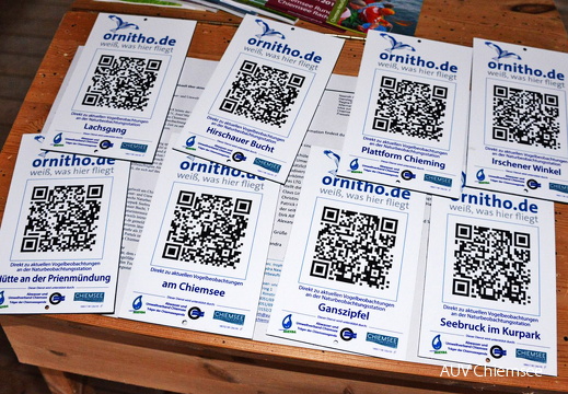 QR-Code Tafeln