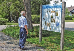 Heimatkundetafel Breitbrunn am Rathaus