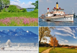 Jahreszeiten am Chiemsee