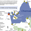 Standortkarte Hütte an der Prienmündung - PM -