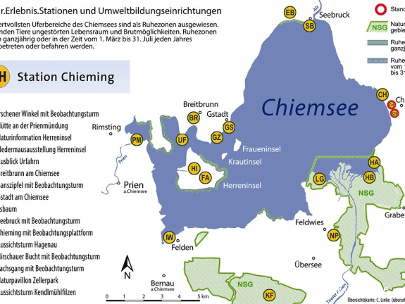 Standortkarte Chieming - CH -