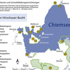 Standortkarte Hirschauer Bucht - HB -