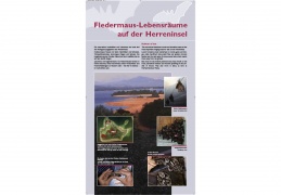 Tafel 5: Fledermaus-Lebensräume auf der Herreninsel