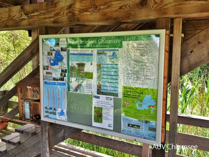 N.E.C-Infotafel am Turm Irschener Winkel