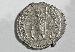 Silbermünze Minerva