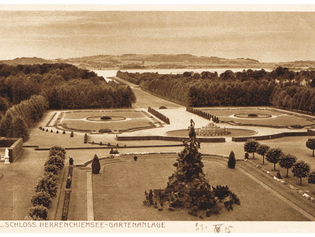 Historische Gartenanlage Herrenchiemsee