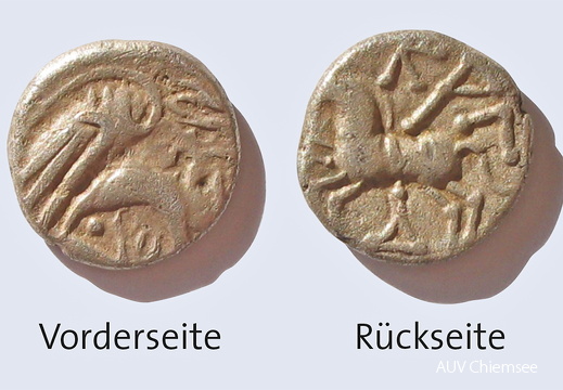 Keltische Silbermünze