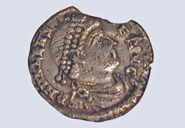 Römische Silbermünze
