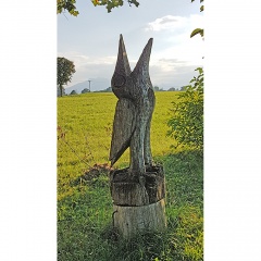 Holz-Skulptur