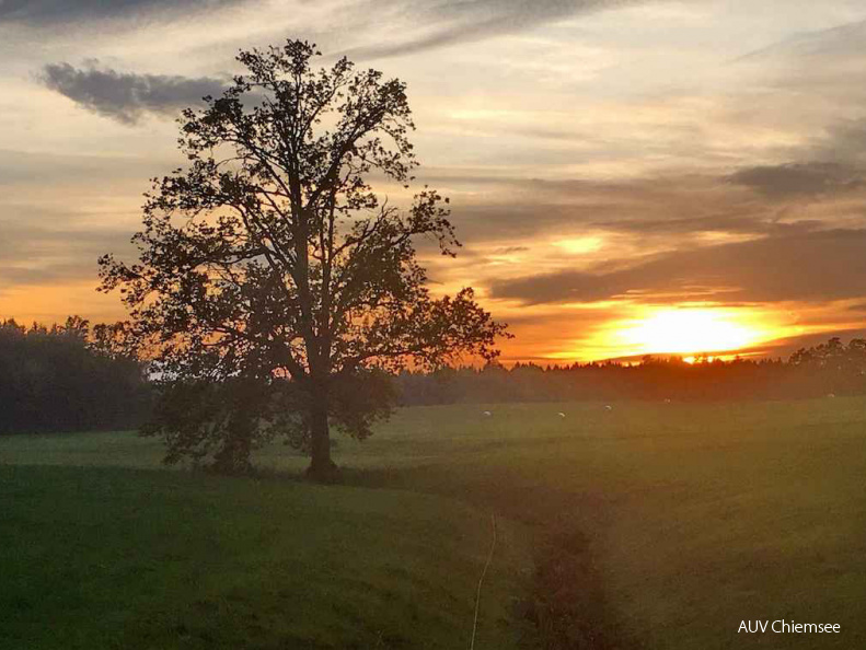 Sonnenuntergang bei Gaishacken