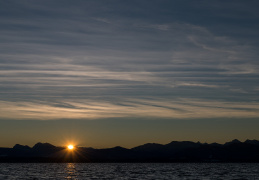 Sonnenaufgang in Lambach