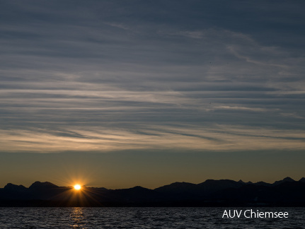 Sonnenaufgang in Lambach