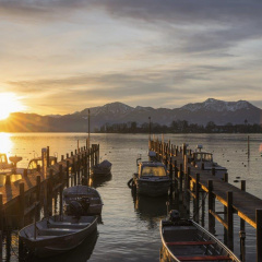 Sonnenaufgang am Neujahrstag