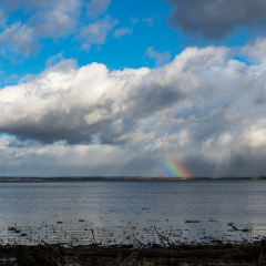 Ansatz eines Regenbogens