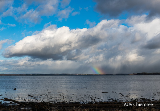 Ansatz eines Regenbogens